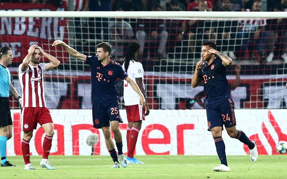 Ολυμπιακός - Μπάγερν 2-3